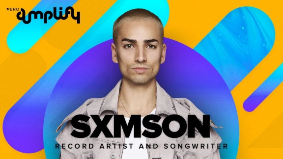 Image of the artist Sxmson (pronounced Samson)